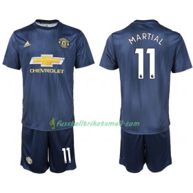 Fußballtrikots Manchester United MARTIAL 11 Kinder 2018-2019 Kurzarm Ausweichtrikot kaufen